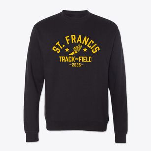 Saint Francis School Track and Field Crewneck Sweatshirt
