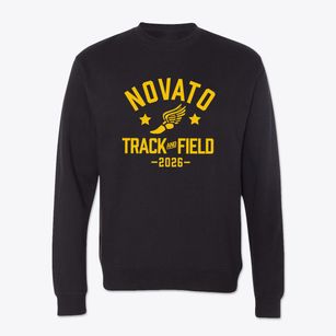 Novato High School Track and Field Crewneck Sweatshirt