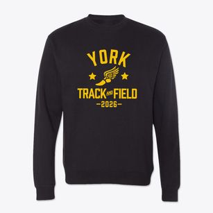 York Prep Track and Field Crewneck Sweatshirt