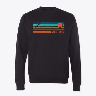 Perris California Blissful Sunset Crewneck Sweatshirt