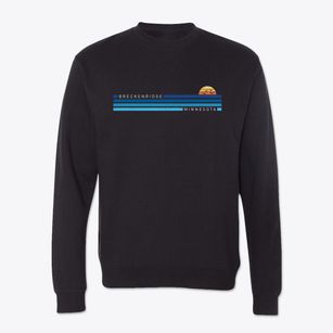 Breckenridge Minnesota Water View Crewneck Sweatshirt