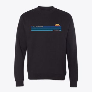 Beckemeyer Illinois Water View Crewneck Sweatshirt