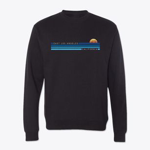 East Los Angeles California Water View Crewneck Sweatshirt