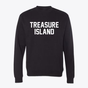 Treasure Island Florida Classic Block Crewneck Sweatshirt