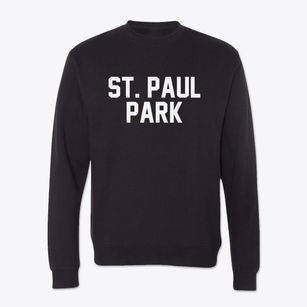 St. Paul Park Minnesota Classic Block Crewneck Sweatshirt