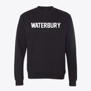 Waterbury Vermont Classic Block Crewneck Sweatshirt
