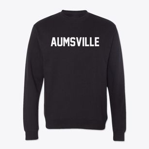Aumsville Oregon Classic Block Crewneck Sweatshirt