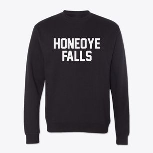 Honeoye Falls New York Classic Block Crewneck Sweatshirt