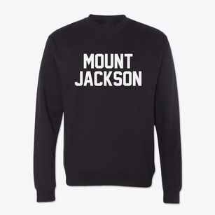 Mount Jackson Virginia Classic Block Crewneck Sweatshirt