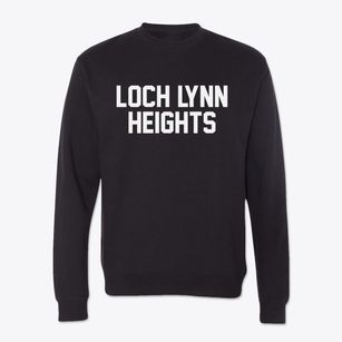 Loch Lynn Heights Maryland Classic Block Crewneck Sweatshirt