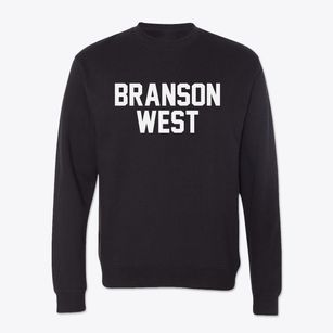 Branson West Missouri Classic Block Crewneck Sweatshirt