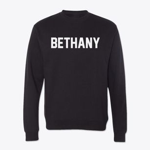 Bethany Indiana Classic Block Crewneck Sweatshirt