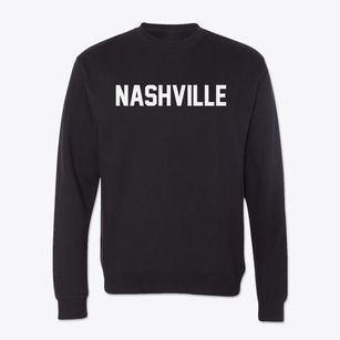 Nashville Kansas Classic Block Crewneck Sweatshirt