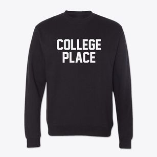 College Place Washington Classic Block Crewneck Sweatshirt