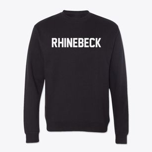 Rhinebeck New York Classic Block Crewneck Sweatshirt