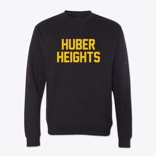 Huber Heights Ohio Classic Block Crewneck Sweatshirt