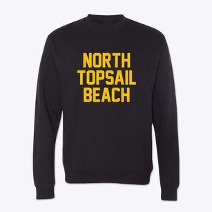 North Topsail Beach North Carolina Classic Block Crewneck Sweatshirt