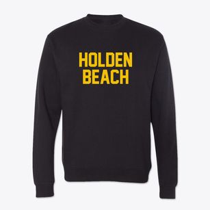 Holden Beach North Carolina Classic Block Crewneck Sweatshirt