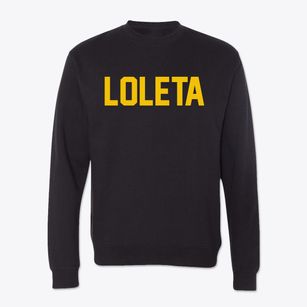 Loleta California Classic Block Crewneck Sweatshirt