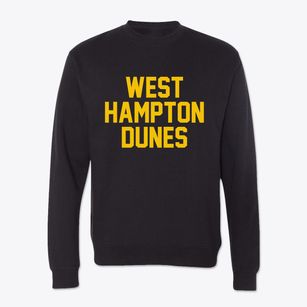 West Hampton Dunes New York Classic Block Crewneck Sweatshirt