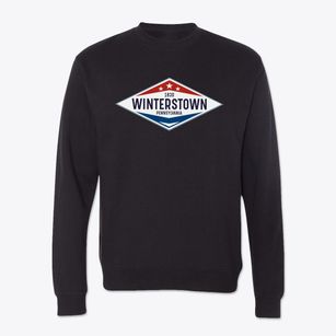 Winterstown Pennsylvania Diamond Star Crewneck Sweatshirt