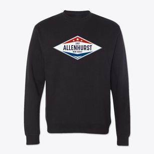 Allenhurst New Jersey Diamond Star Crewneck Sweatshirt