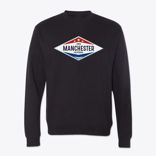 Manchester California Diamond Star Crewneck Sweatshirt
