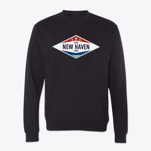 New Haven Iowa Diamond Star Crewneck Sweatshirt