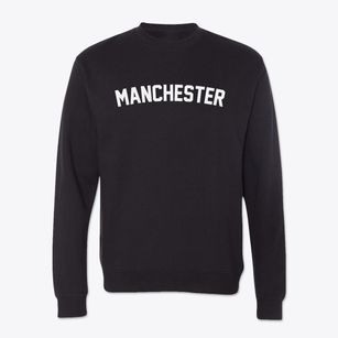Manchester Iowa Classic Curve Crewneck Sweatshirt