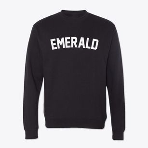 Emerald Wisconsin Classic Curve Crewneck Sweatshirt