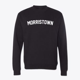 Morristown New Jersey Classic Curve Crewneck Sweatshirt
