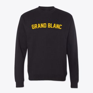 Grand Blanc Michigan Classic Curve Crewneck Sweatshirt