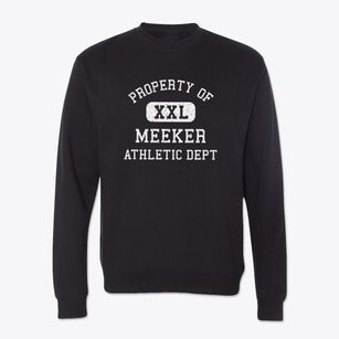 Meeker Oklahoma Athletic Dept Crewneck Sweatshirt