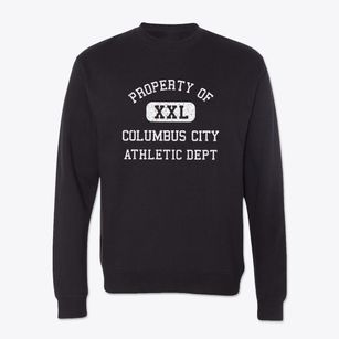 Columbus City Iowa Athletic Dept Crewneck Sweatshirt