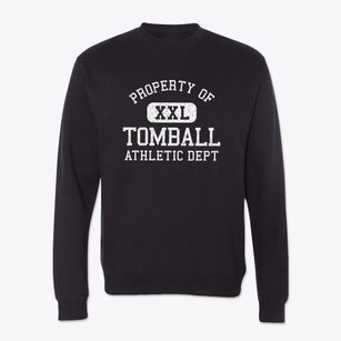 Tomball Texas Athletic Dept Crewneck Sweatshirt