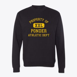 Ponder Texas Athletic Dept Crewneck Sweatshirt