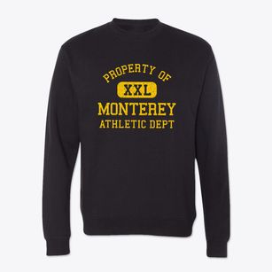 Monterey California Athletic Dept Crewneck Sweatshirt