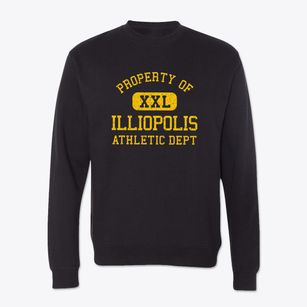 Illiopolis Illinois Athletic Dept Crewneck Sweatshirt