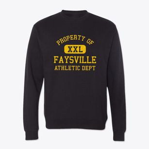 Faysville Texas Athletic Dept Crewneck Sweatshirt