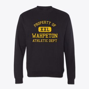 Wahpeton Iowa Athletic Dept Crewneck Sweatshirt