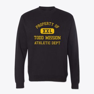 Todd Mission Texas Athletic Dept Crewneck Sweatshirt