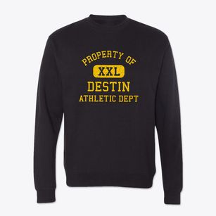 Destin Florida Athletic Dept Crewneck Sweatshirt