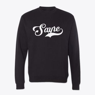 Sayre Oklahoma Vintage Team Crewneck Sweatshirt