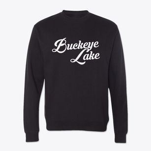 Buckeye Lake Ohio Vintage Team Crewneck Sweatshirt