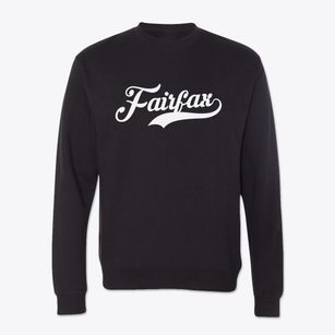 Fairfax Oklahoma Vintage Team Crewneck Sweatshirt