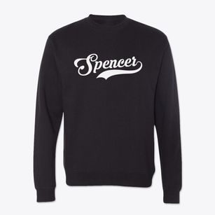 Spencer Iowa Vintage Team Crewneck Sweatshirt