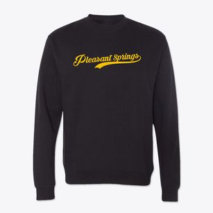 Pleasant Springs Wisconsin Vintage Team Crewneck Sweatshirt