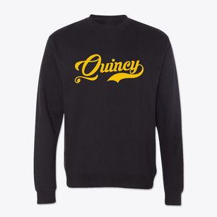 Quincy Illinois Vintage Team Crewneck Sweatshirt