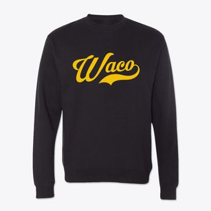 Waco Texas Vintage Team Crewneck Sweatshirt