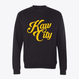 Kaw City Oklahoma Vintage Team Crewneck Sweatshirt